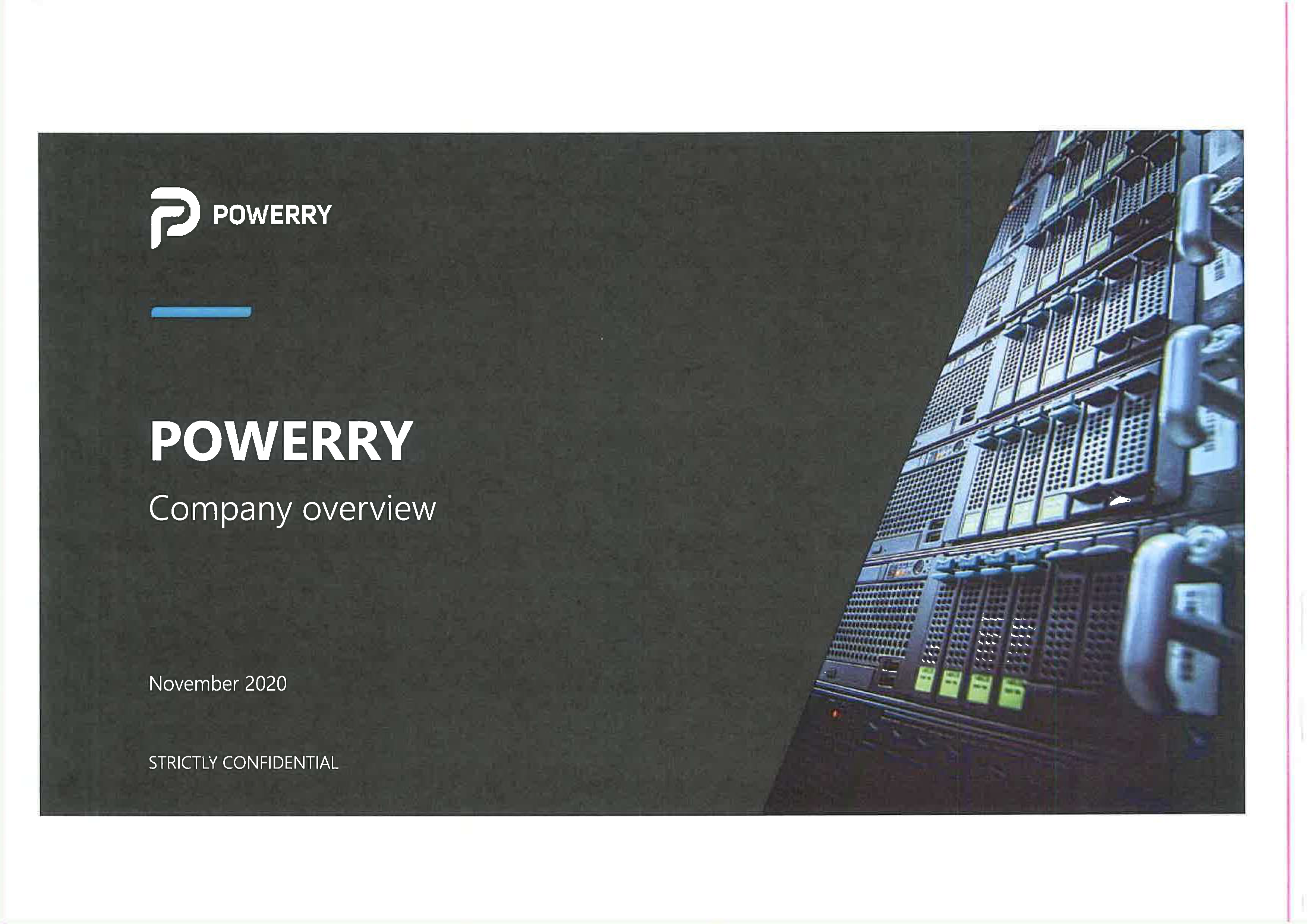 Презентация Powerry (GDA)